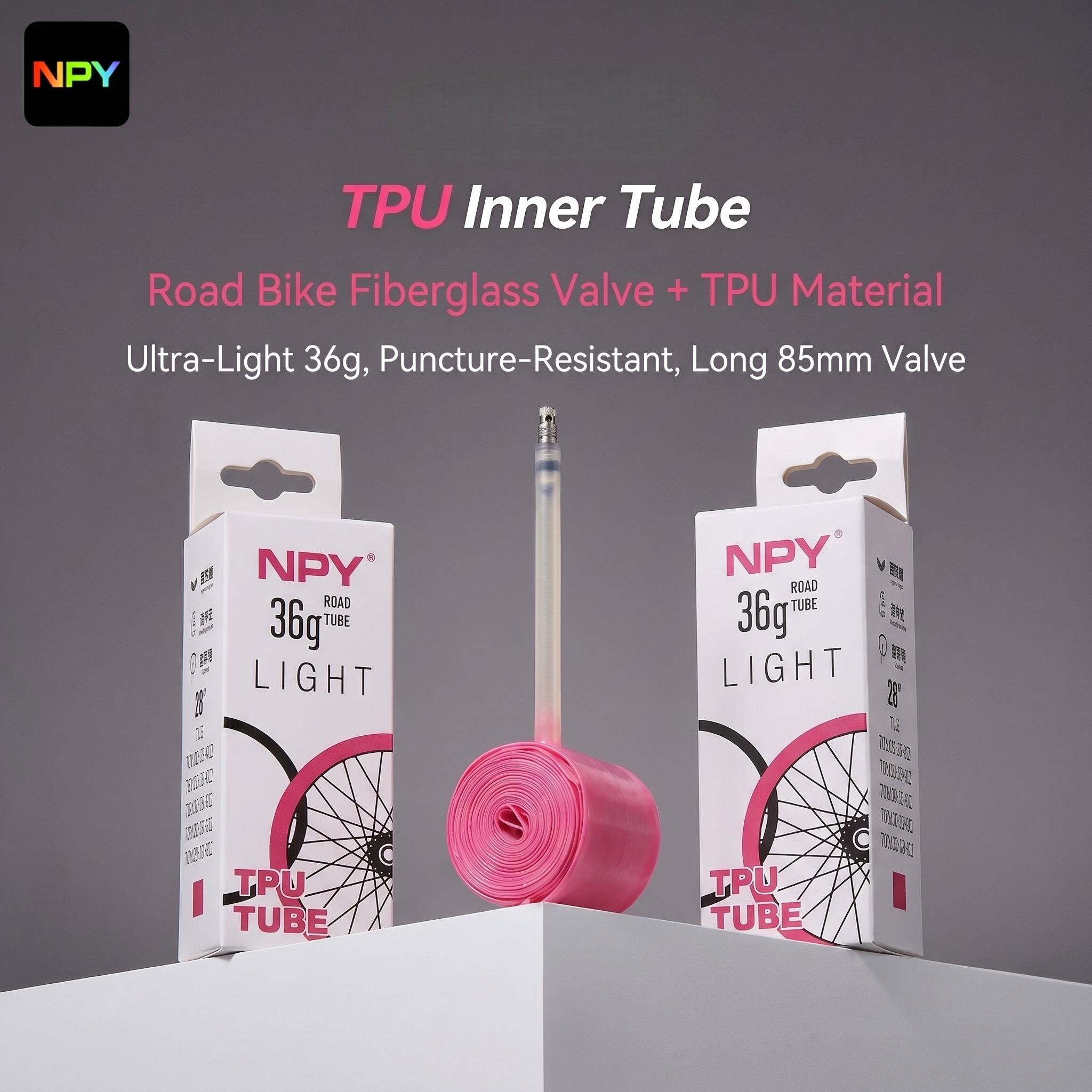 Inner Tube 700C - NPY Ultralight Road Bicycle Inner Tube