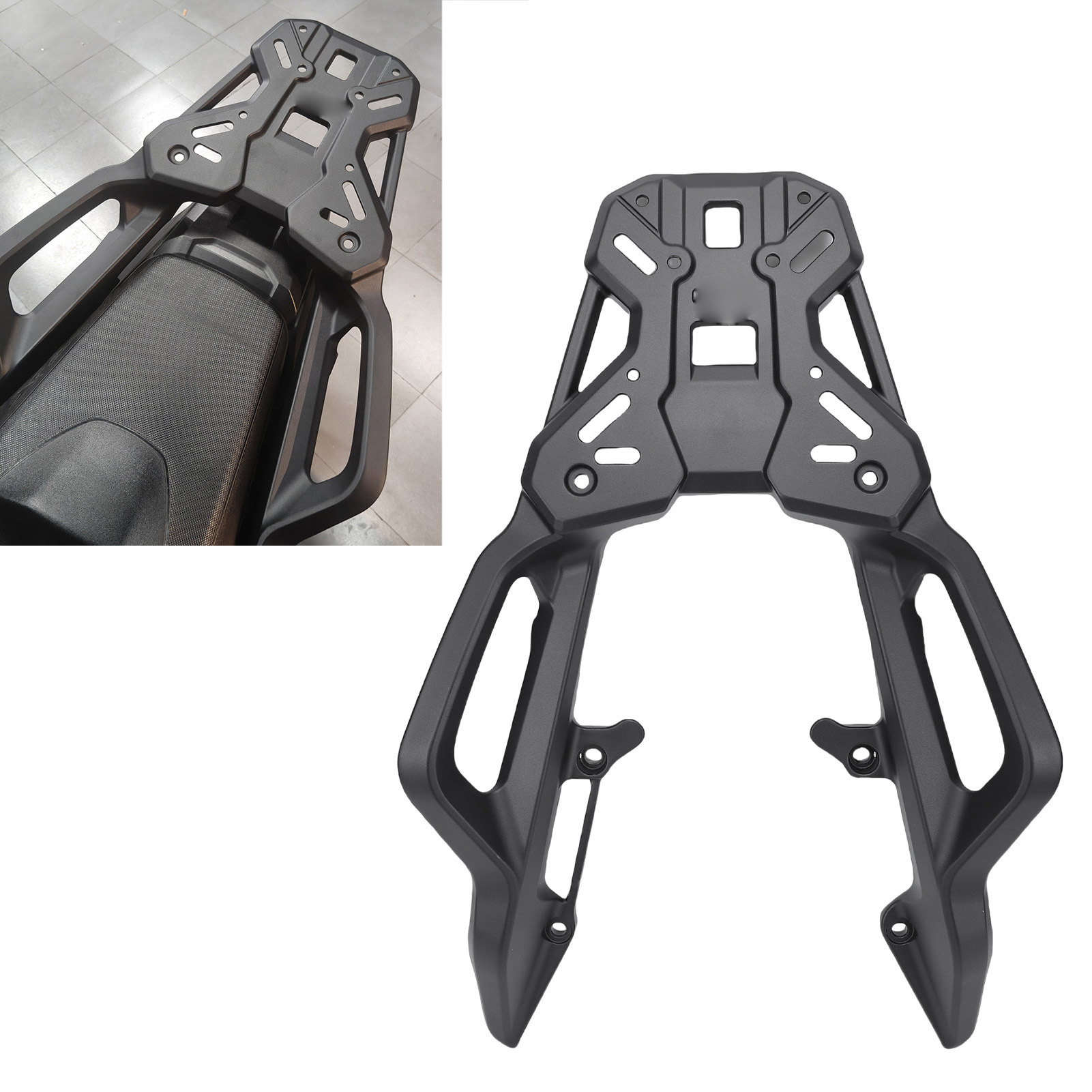 Cargo Rack Aluminum - Motorcycle Rear Luggage Rack Aluminum Alloy