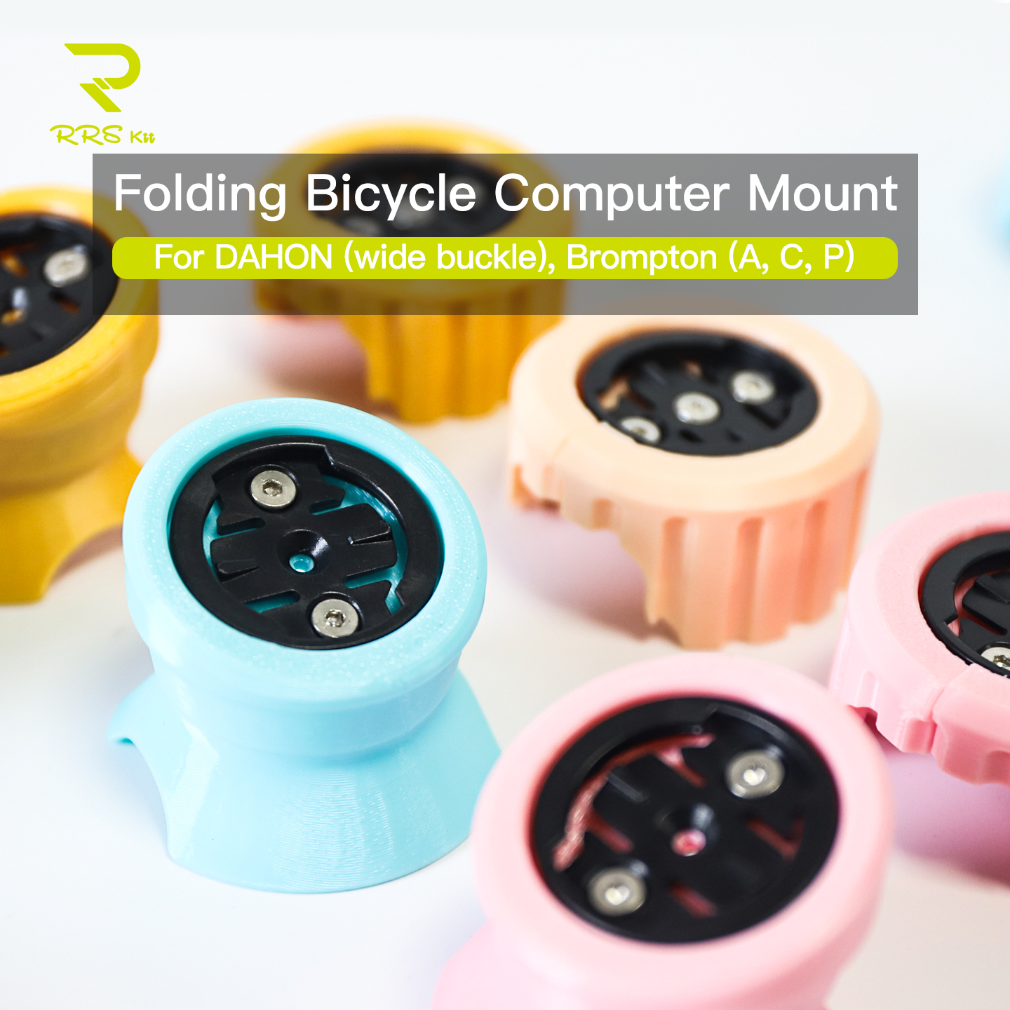Cycling Zones - RRSkit Folding Bike Centered Computer Mount