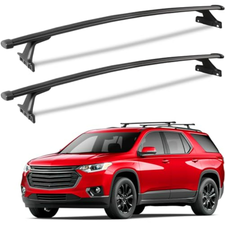 Cargo Rack Aluminum - 220lbs Roof Racks Cross Bars Fit