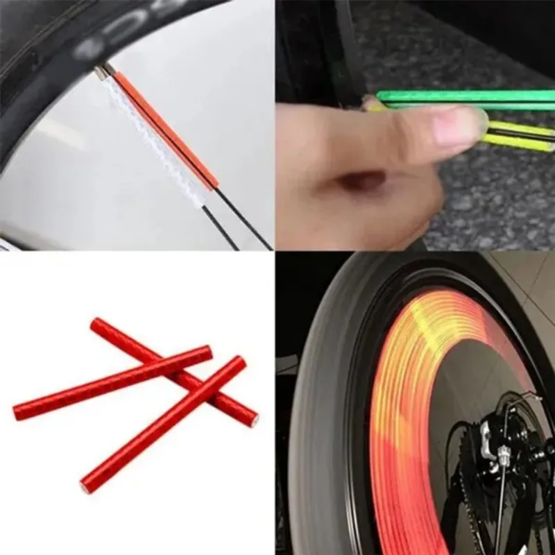 Bike Spoke Reflector Clips 12- - Spoke Reflector Set avis et prix