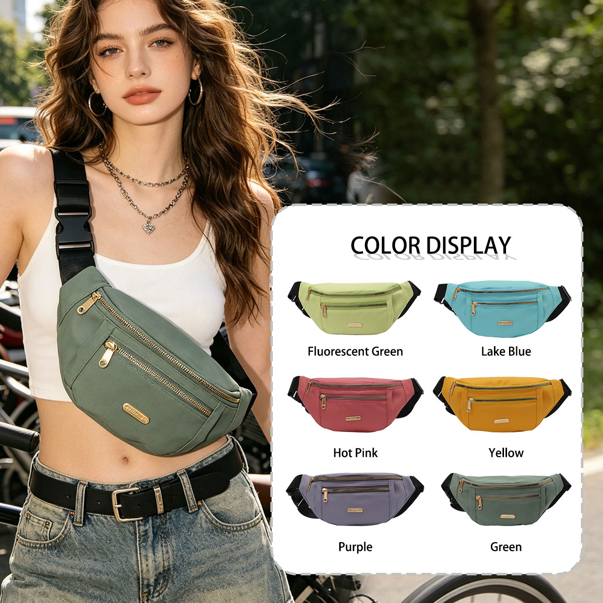 Fashion Casual Solid Color Wom - Cycling Commuter avis et prix