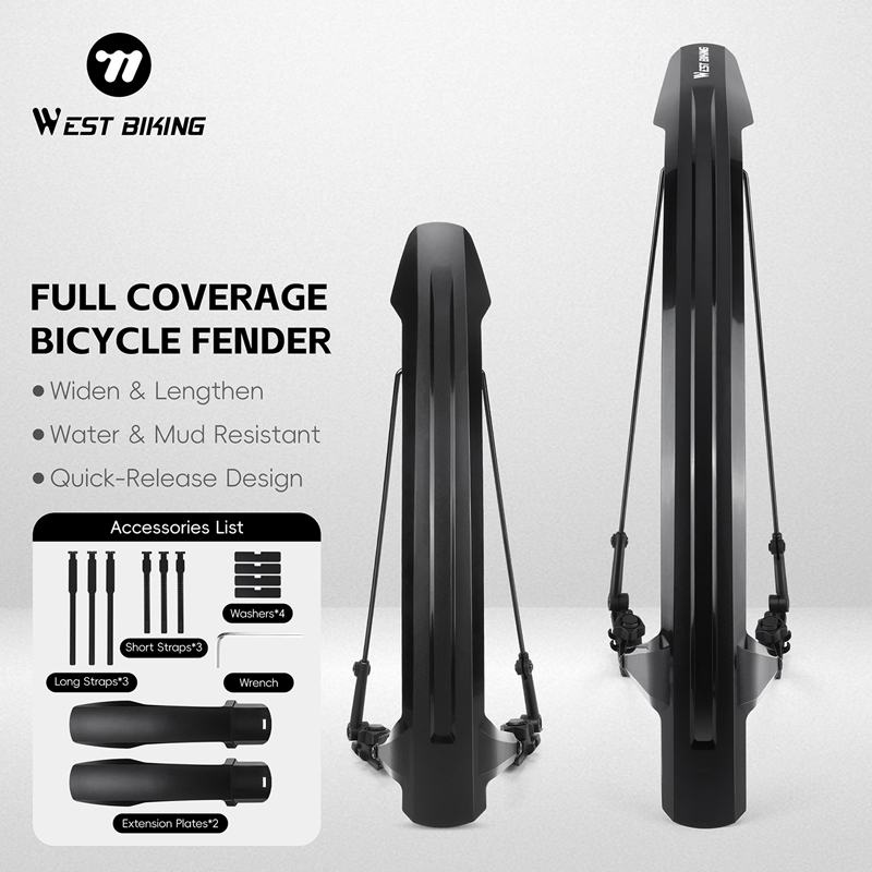 WEST BIKING Bike Fender Set 2P - Fender Mudguard Set avis et prix