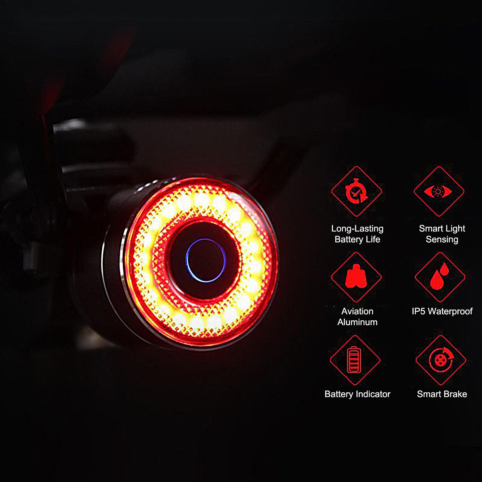 Bicycle Brake Light Smart Bike - Cycling Commuter avis et prix