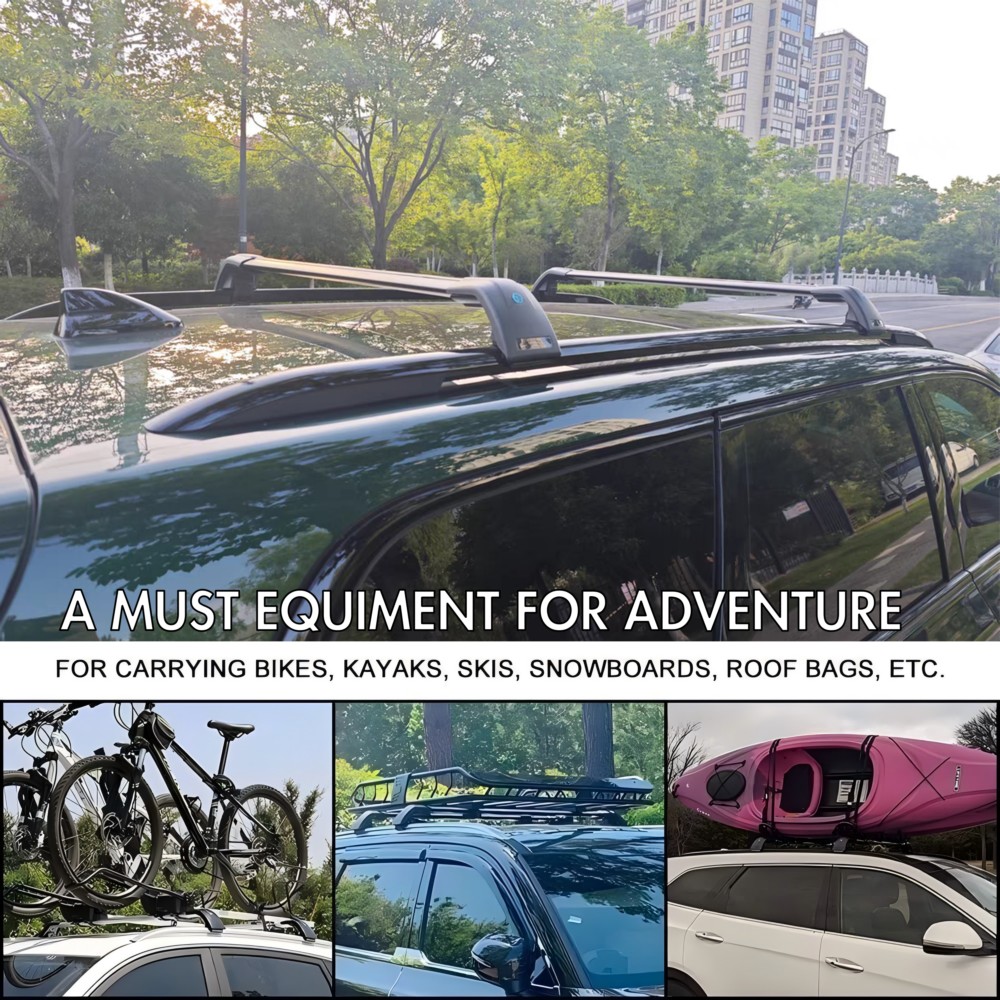 2Pcs Cross Bar Ajustable Fits  - Cargo Rack Aluminum avis et prix