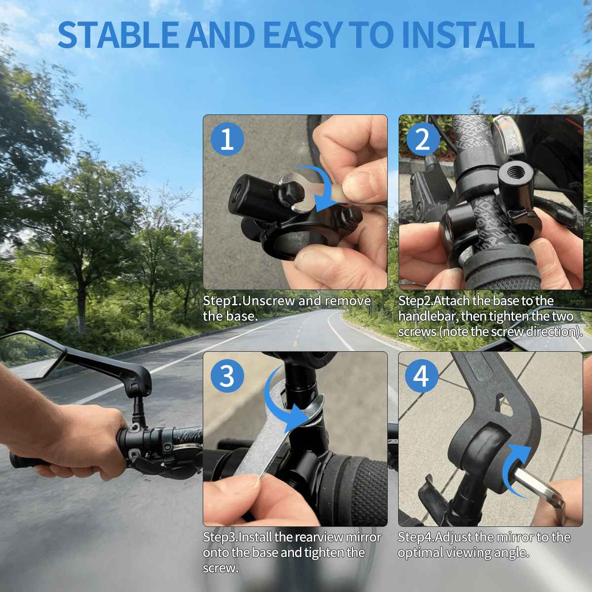 1 Pair Adjustable Handlebar Bi - Cycling Zones avis et prix