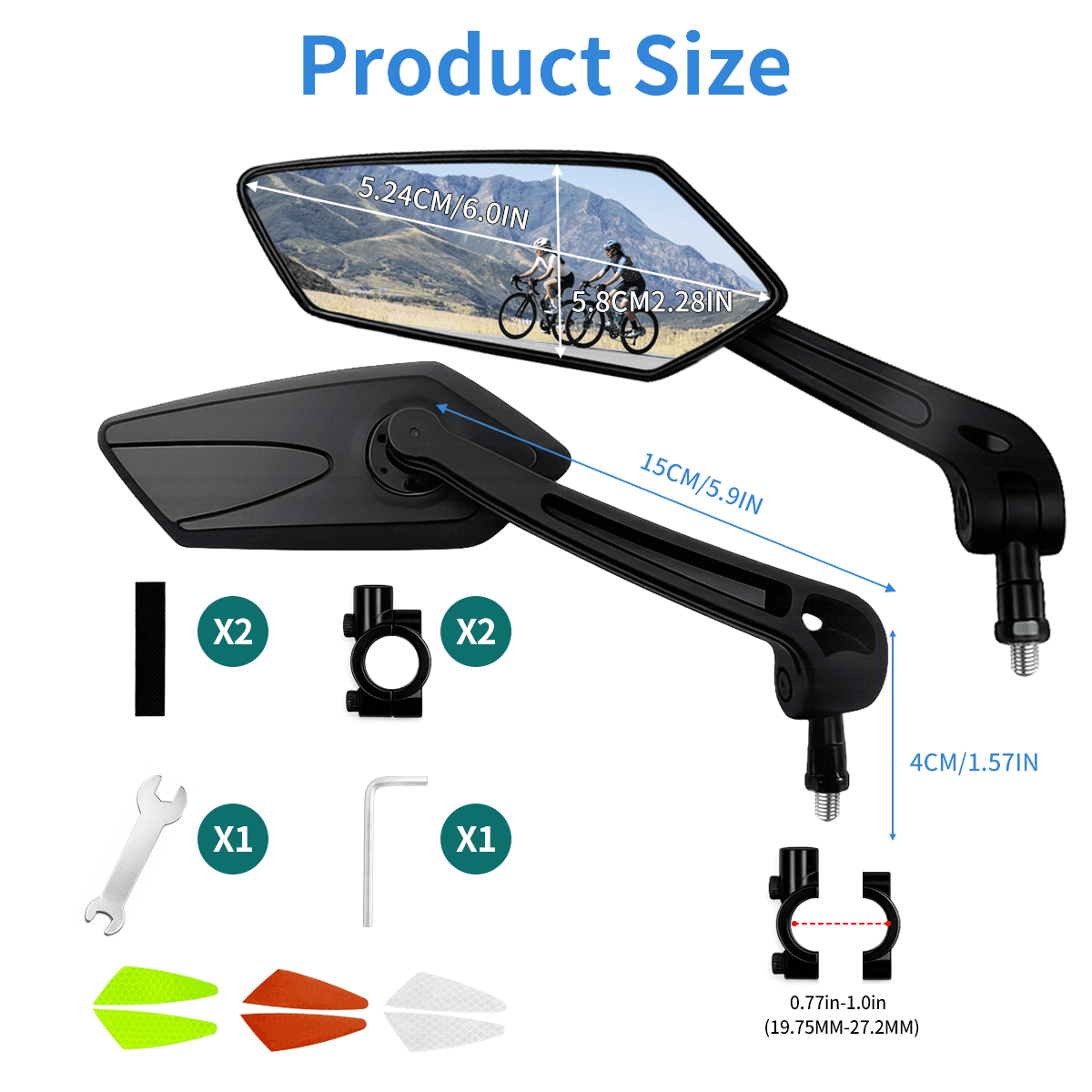 1 Pair Adjustable Handlebar Bi - Cycling Zones avis et prix