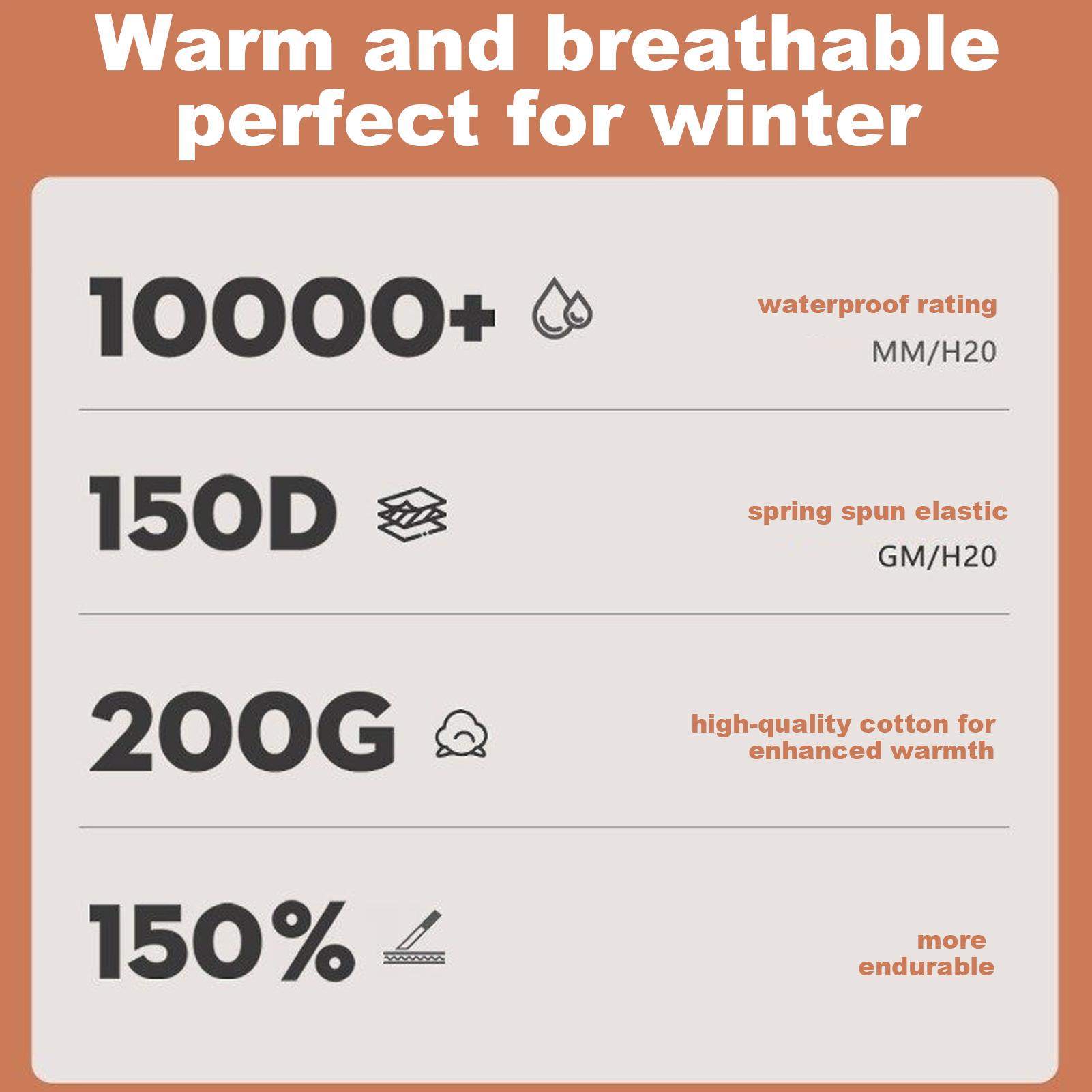 Motorcycle Winter Jacket 4-Poc - Cycling Commute Clothes avis et prix