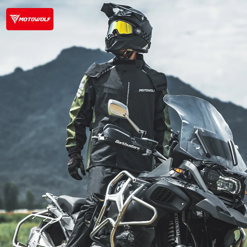 Motorcycle Reflective Raincoat - Cycling Commuter Rain Jacket avis et prix