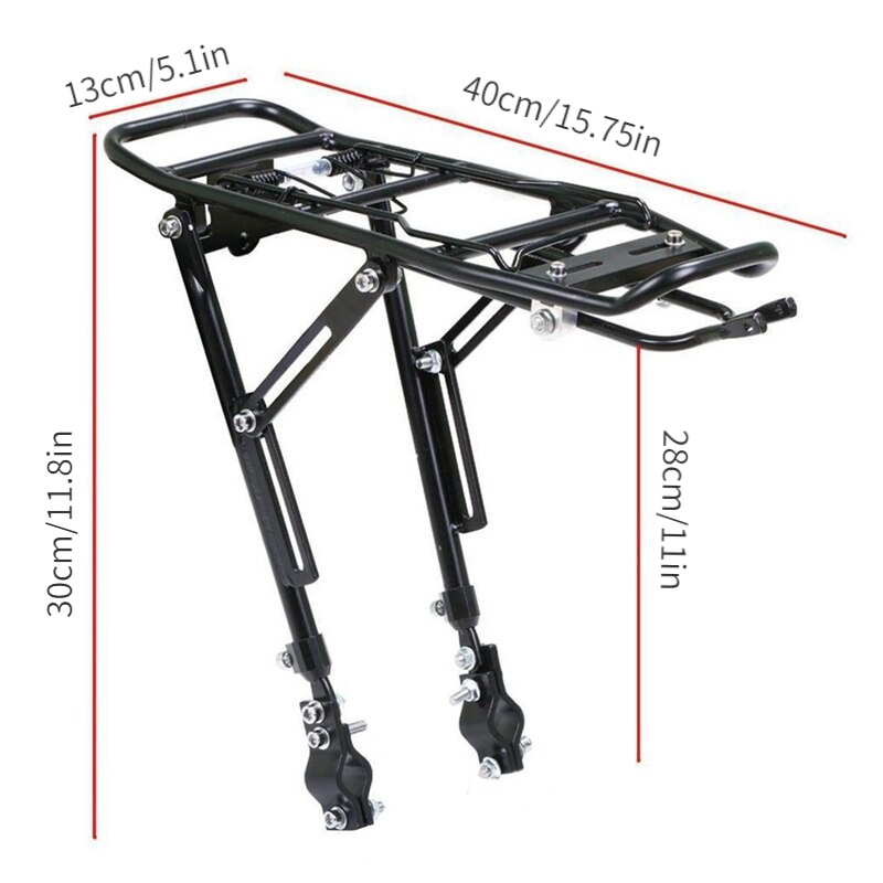 1PC Alloy Rear Bicycle  Rack C - Cycling Commute Bag avis et prix
