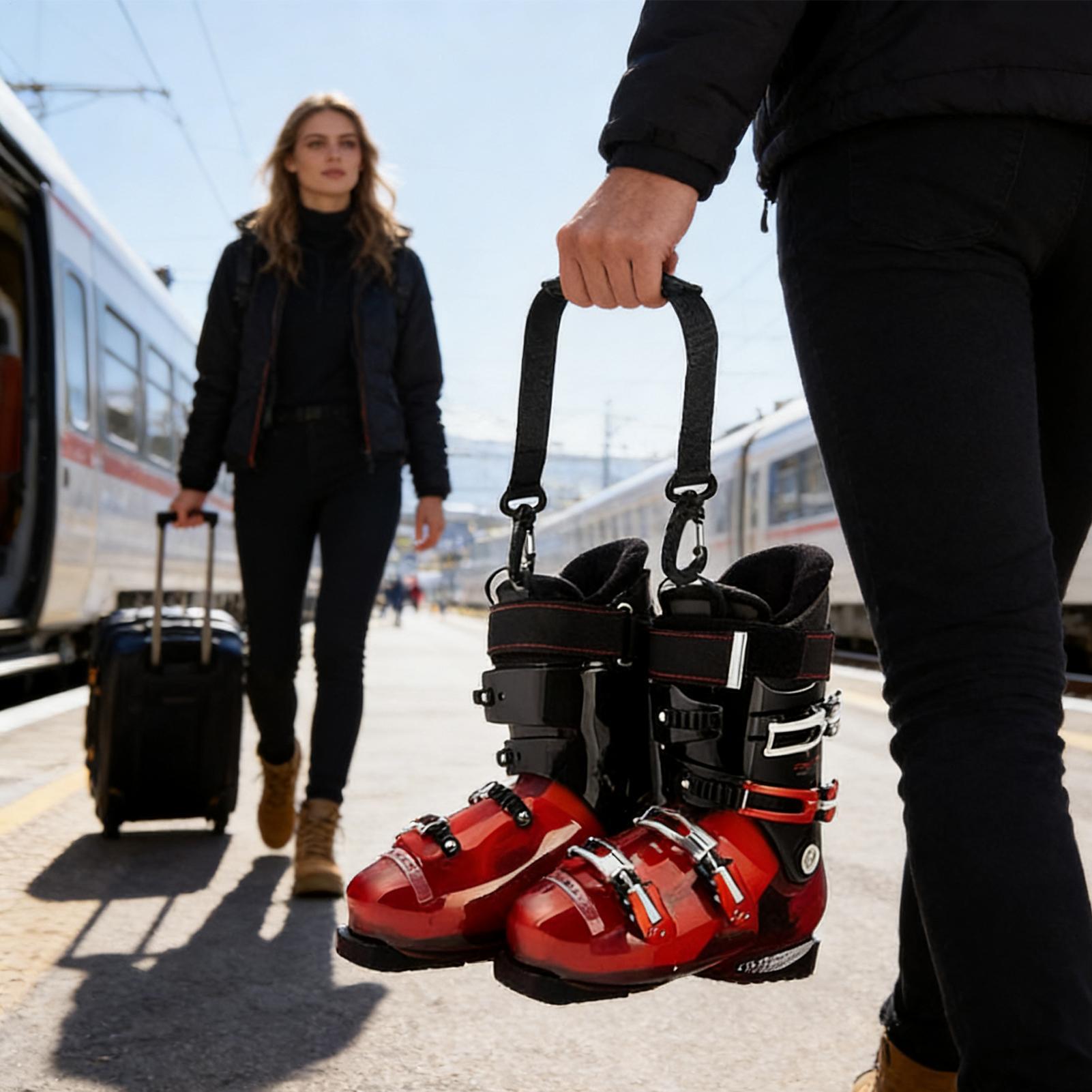 Ski Boot Straps Gear Shoulder  - Cycling Commuter avis et prix