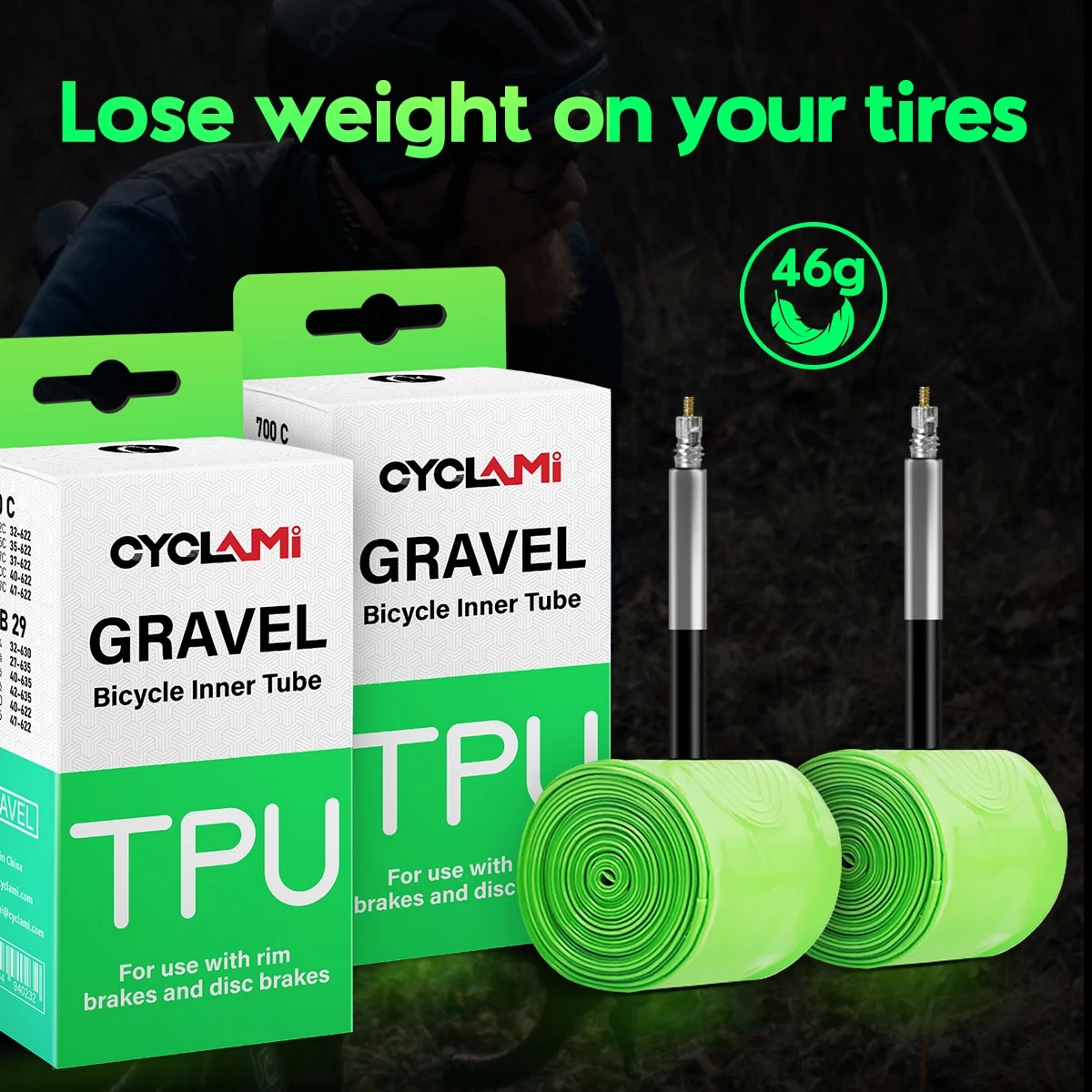 CYCLAMI Ultralight Road MTB 29 - Inner Tube 700C avis et prix