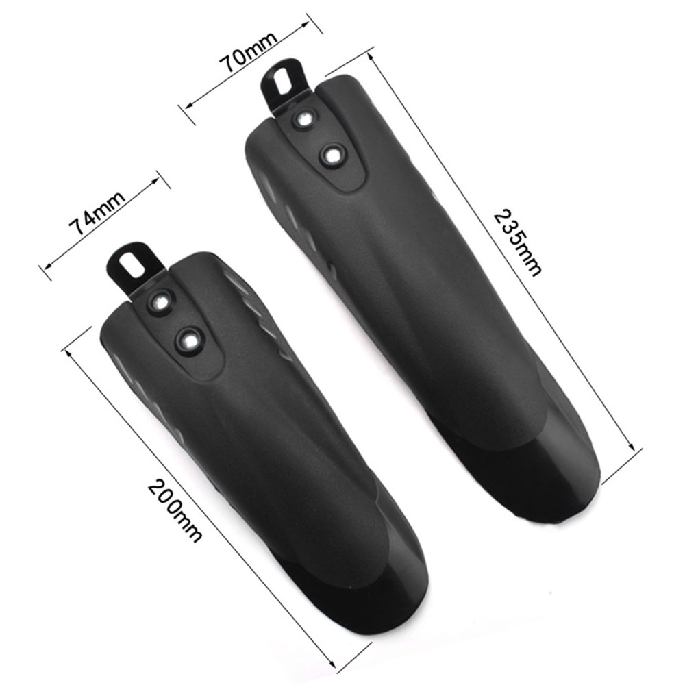 2Pcs Front Rear Set Bike Mudgu - Fender Mudguard Set avis et prix