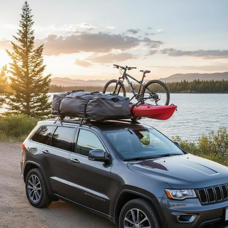 Free Shipping-Luggage Carrier  - Cargo Rack Aluminum avis et prix