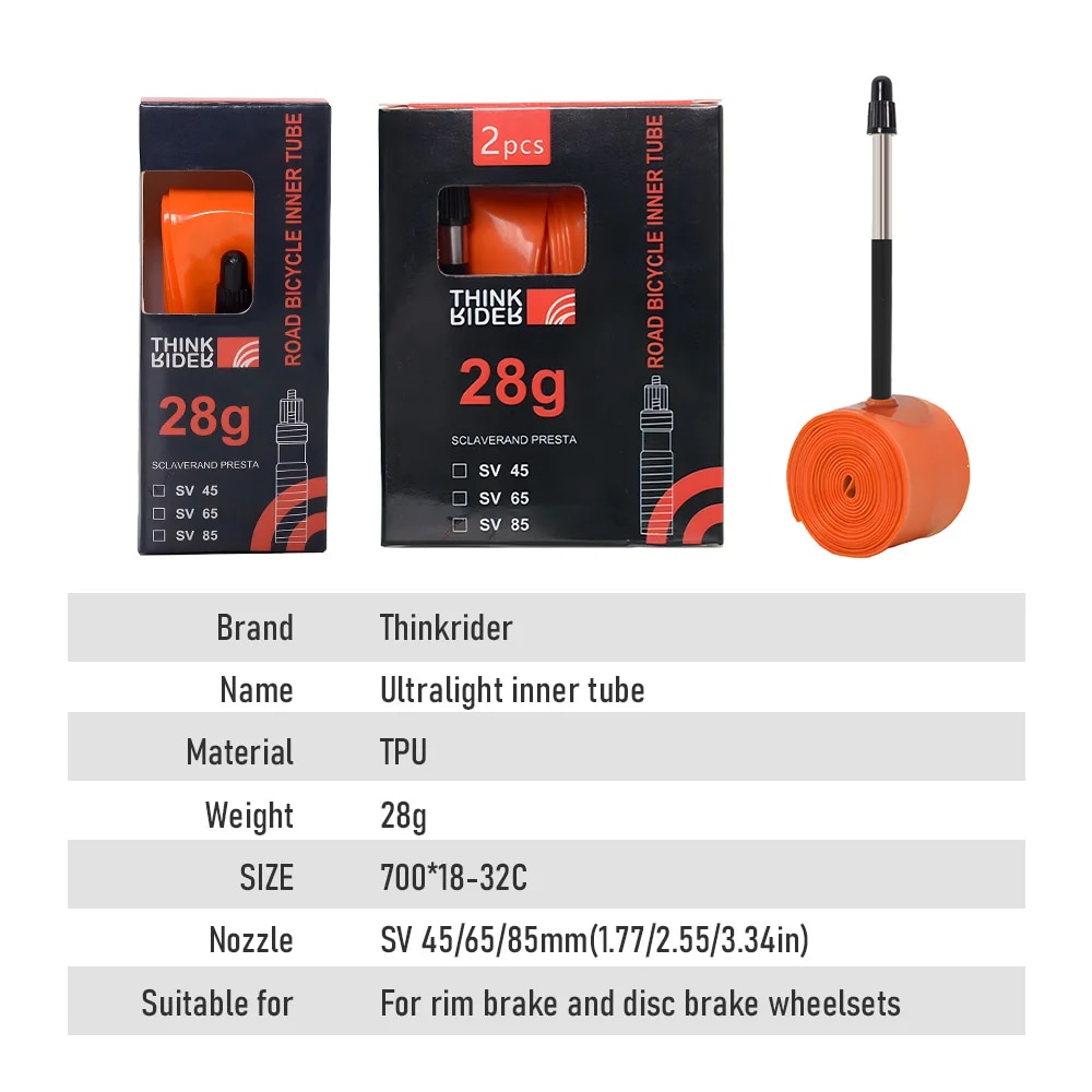 ThinkRider 1Pcs Ultralight 28g - Inner Tube 700C avis et prix
