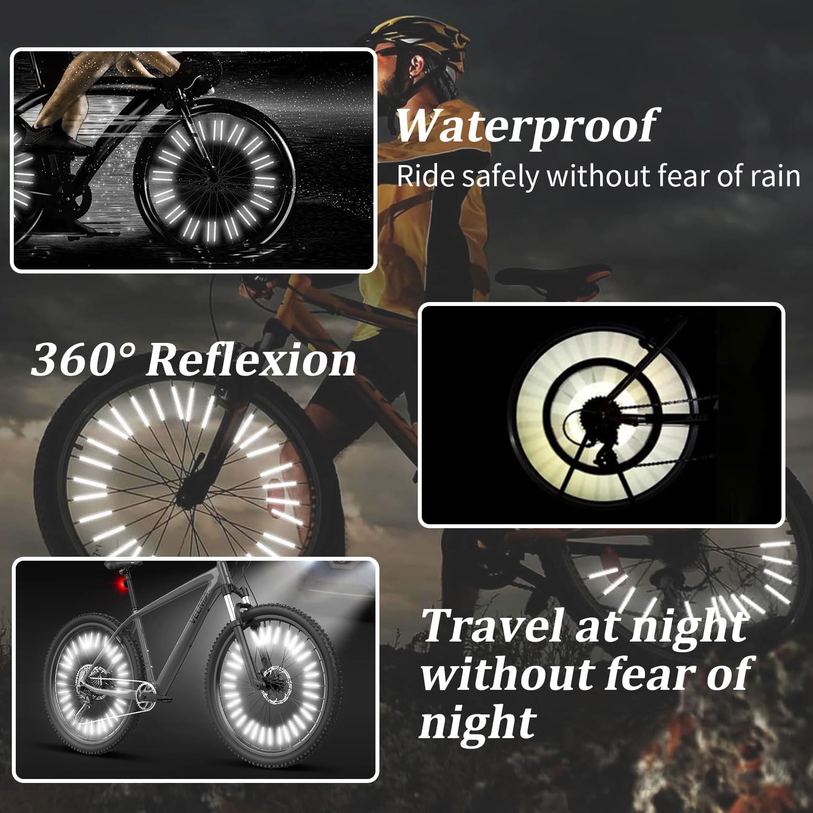 Bike Spoke Reflectors Set - 36 - Spoke Reflector Set avis et prix