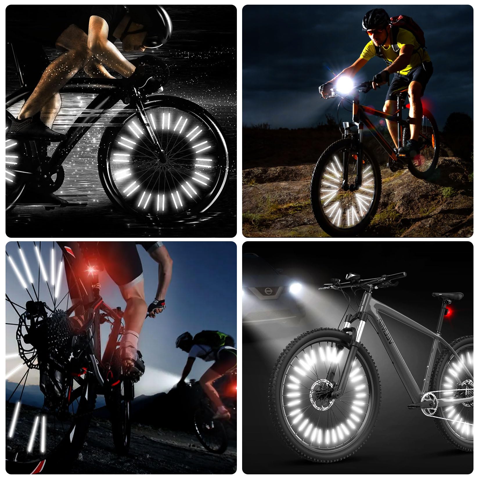 Bike Spoke Reflectors Set - 36 - Spoke Reflector Set avis et prix