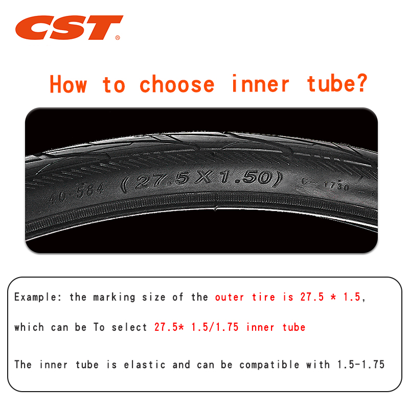 2PCS CST Bike Inner Tubes 20in - Inner Tube 700C avis et prix