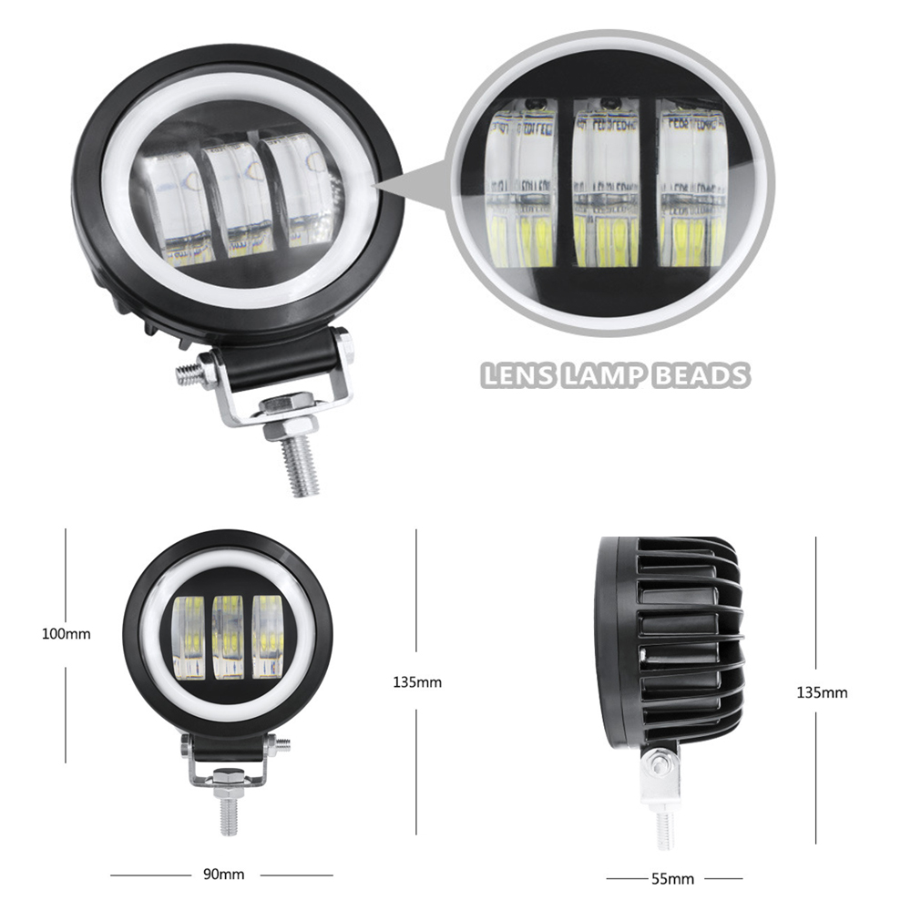 5 Inch Motorcycle Spotlight LE - Cycling Zones avis et prix