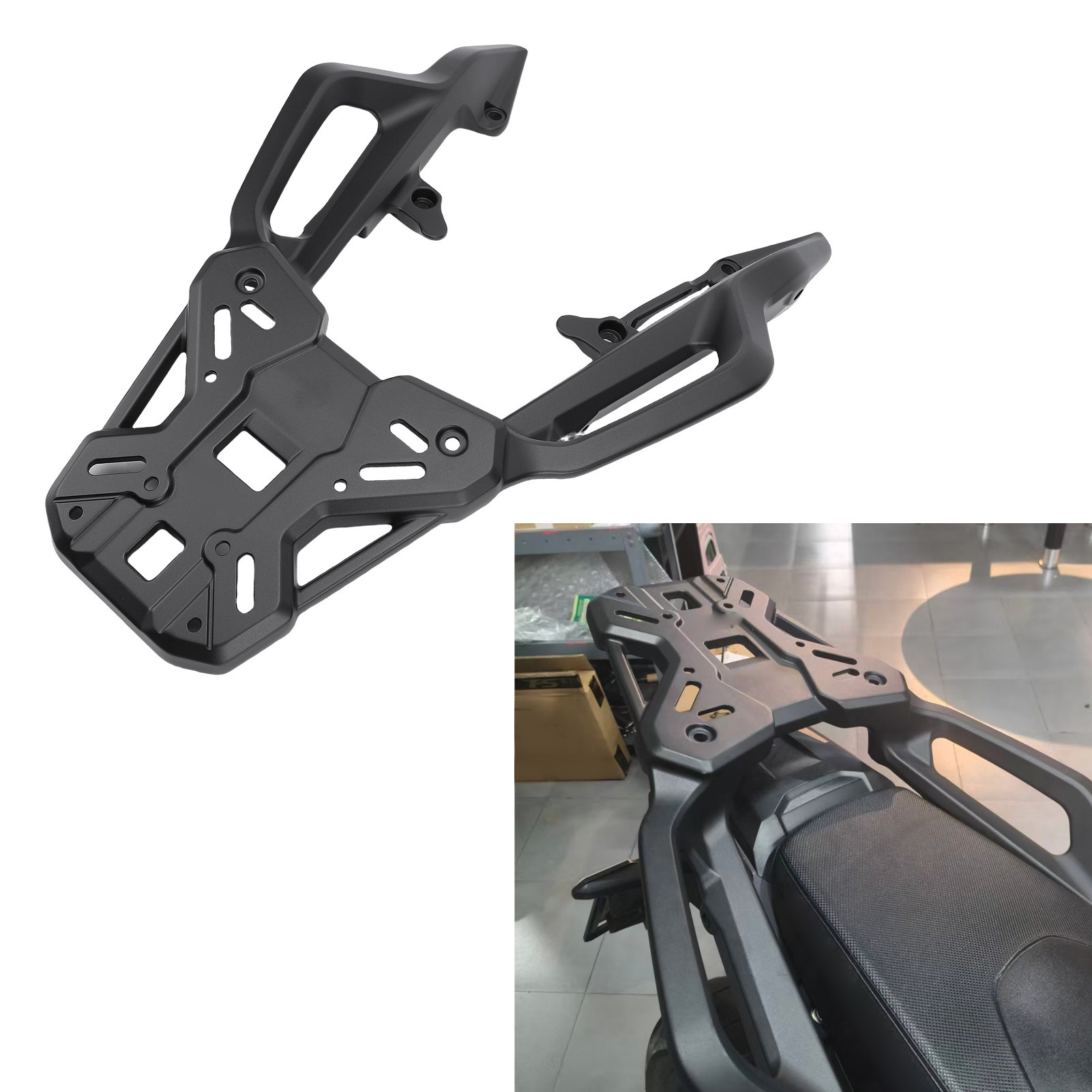 Motorcycle Rear Luggage Rack A - Cargo Rack Aluminum avis et prix