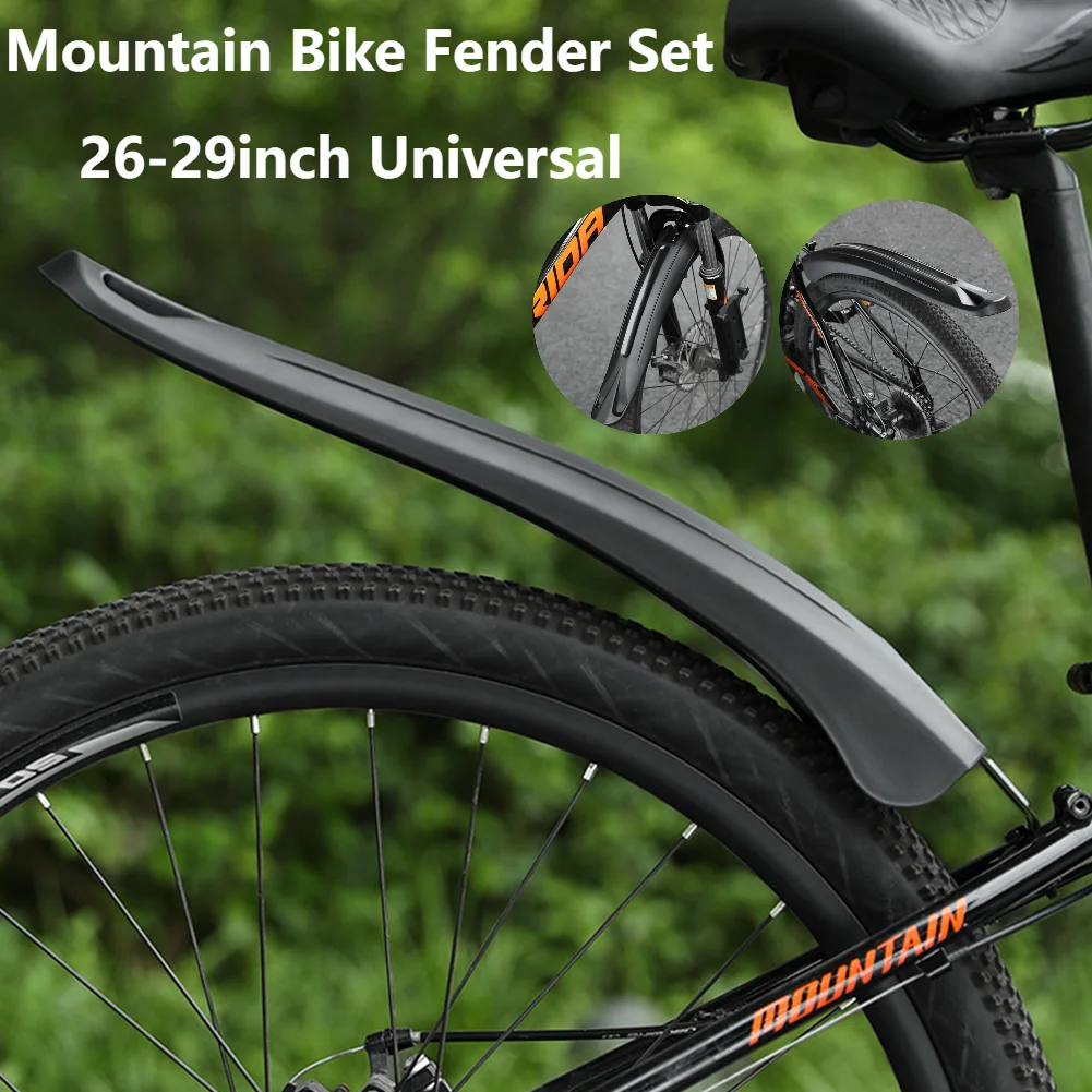 2pcs Bicycle Fender PP Soft Pl - Fender Mudguard Set avis et prix