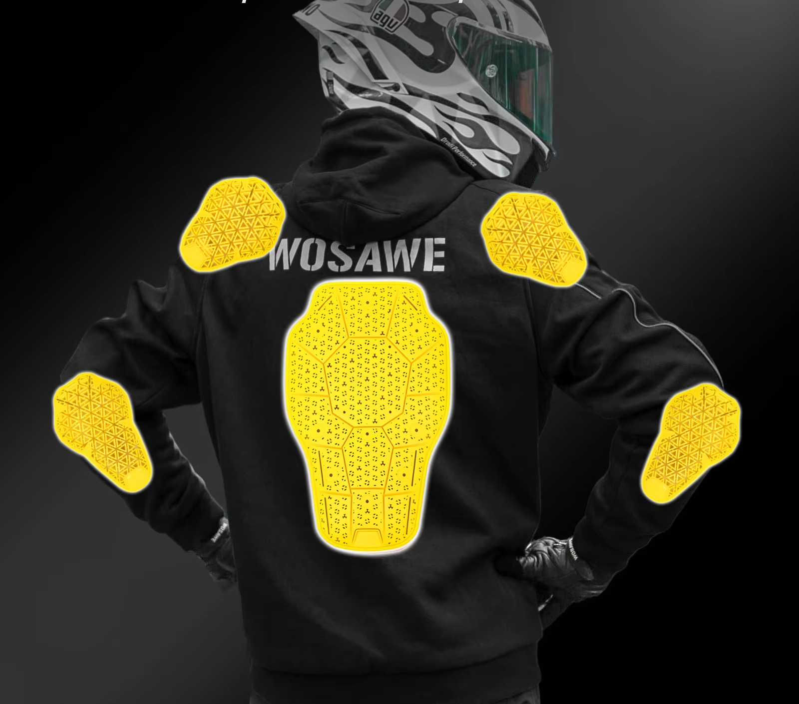 WOSAWE New Motorcycle Jacket W - Cycling Commute Clothes avis et prix