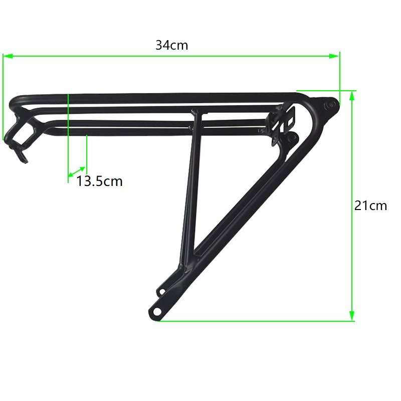 Bicycle Luggage Carrier For Br - Cargo Rack Aluminum avis et prix