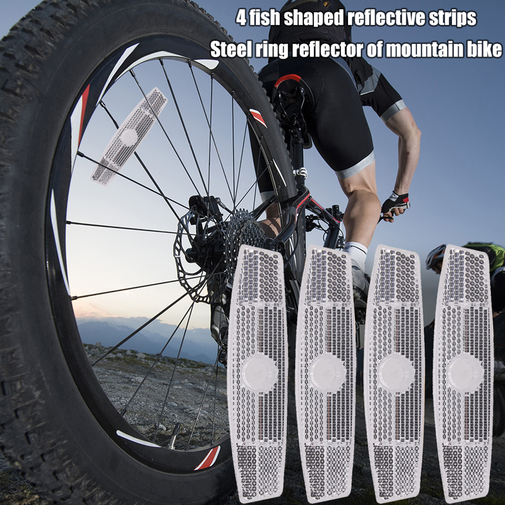 4PCS/Set Bike Spoke Reflectors - Spoke Reflector Set avis et prix