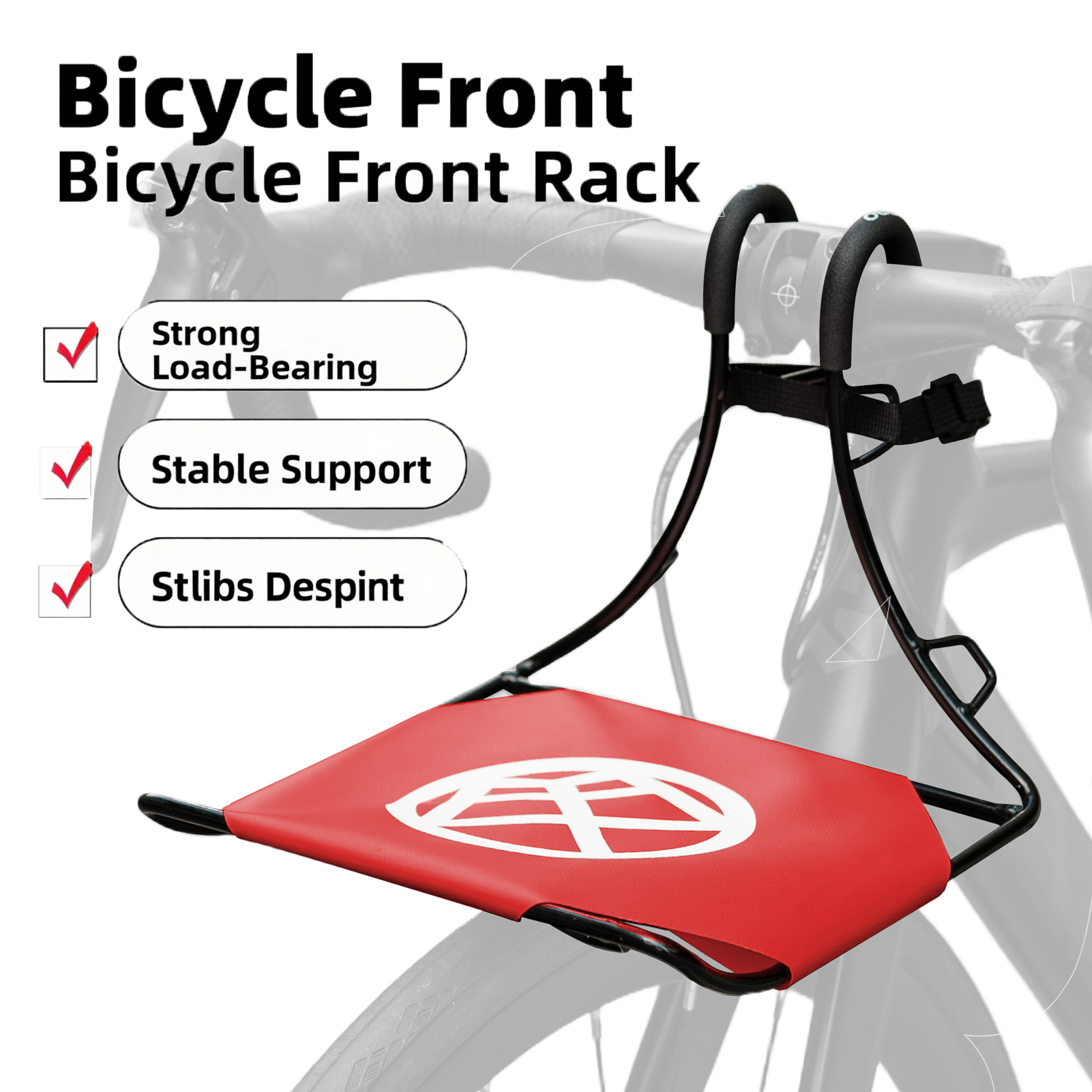 OFFBONDAGE Bicycle Front Rack  - Cargo Rack Aluminum avis et prix