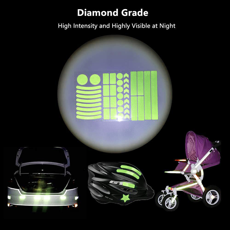 1 Set Car Tire Reflective Stic - Spoke Reflector Set avis et prix