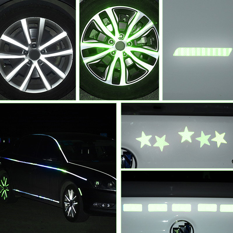 1 Set Car Tire Reflective Stic - Spoke Reflector Set avis et prix