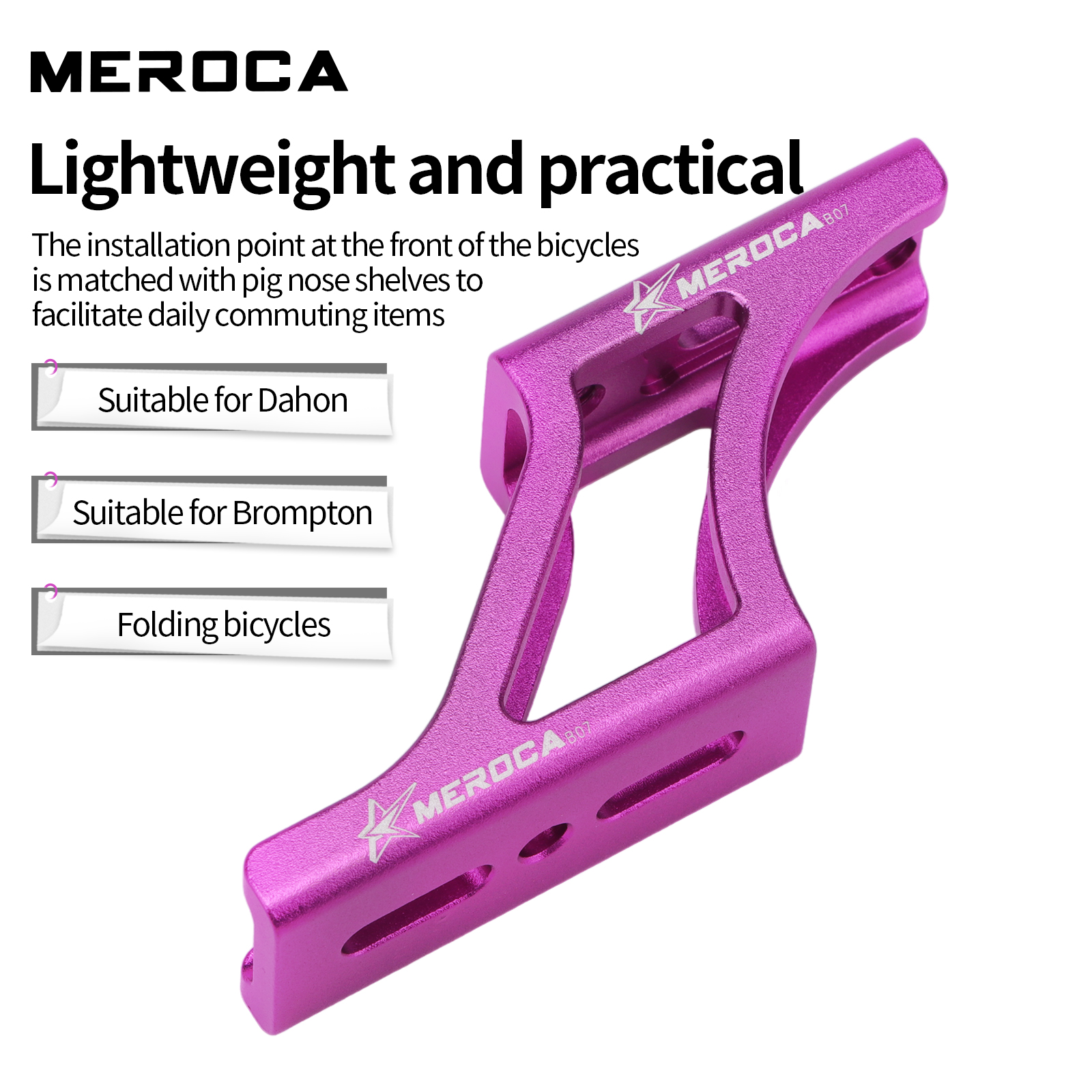 Meroca Folding Bicycle Front B - Cycling Commute Bag avis et prix