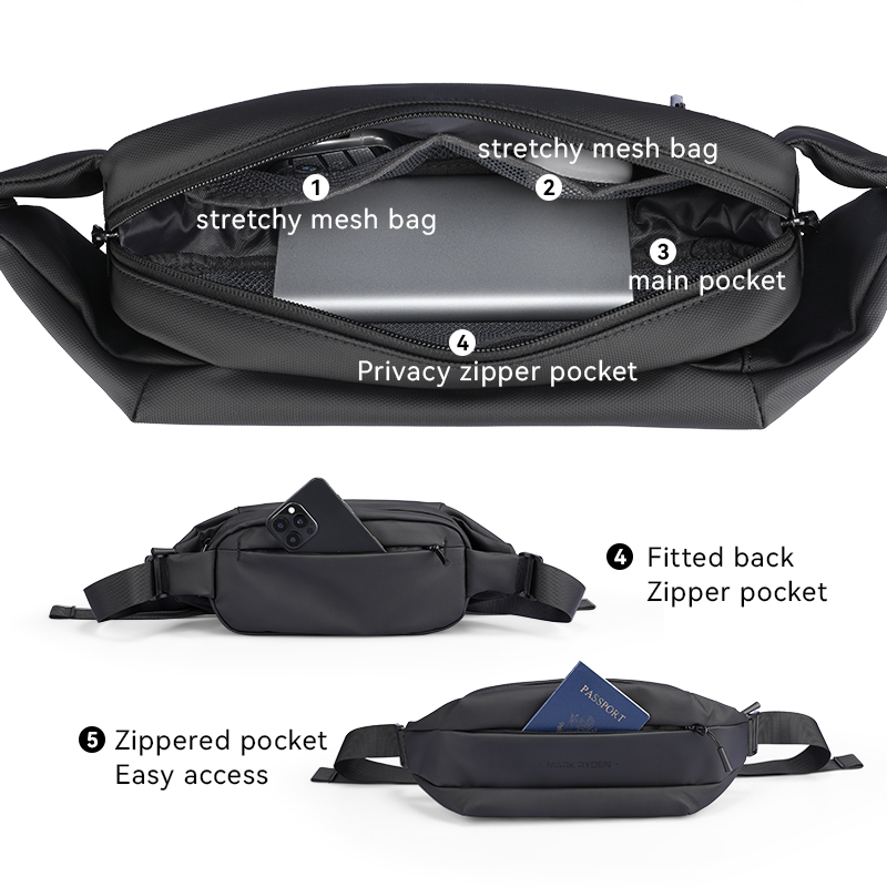 MARK RYDEN Multi-pocket Chest  - Cycling Commuter avis et prix