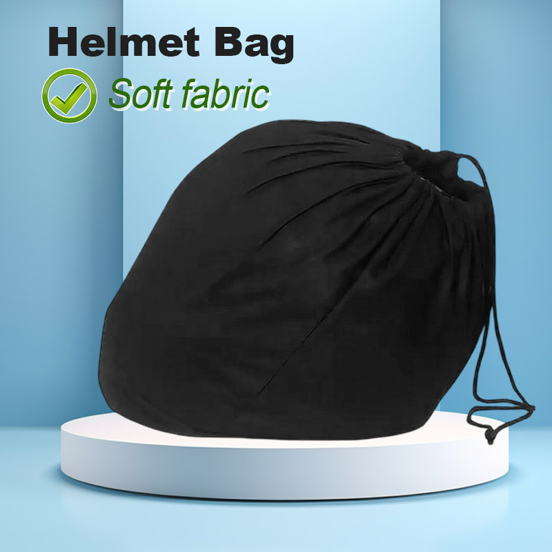 Soft Helmet Bag Plush Drawstri - Cycling Commute Bag avis et prix
